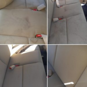 foam cleansed seat