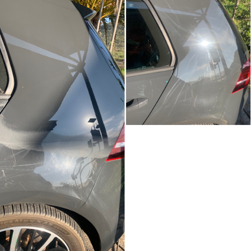 Grey Golf Before Restoration