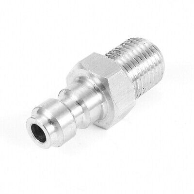 1/4 Stainless Steel Male - 1/4" Male High-Pressure Quick Connector