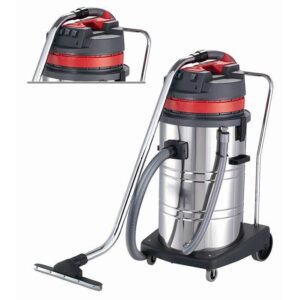 Wet & Dry Vacuum Cleaner 80L - 2 Motors - S/steel