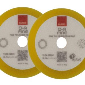 RUPES DA Yellow Polishing Foam Pad  set of 2 - 4 Inch