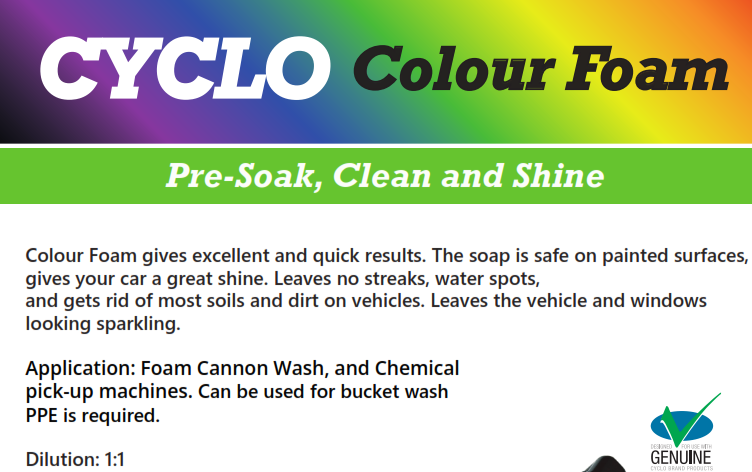 Colour Foam - Cyclo South Africa